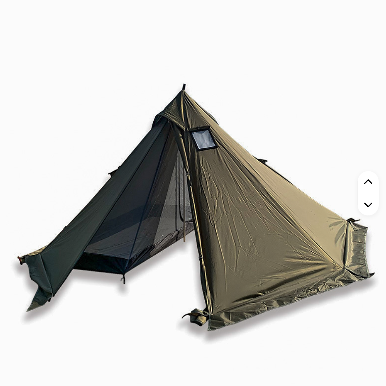 Stor Tipi-telt for 4–6 personer – Fire-sesongs, Vanntett og Robust til Camping og Friluftsliv